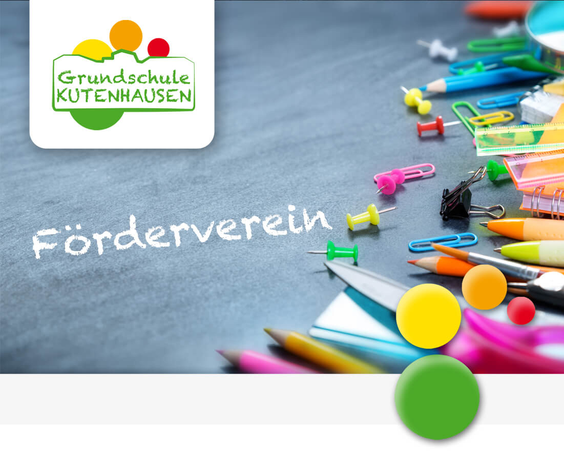 foerderverein - viele bunte Stifte auf einem Schreibtisch